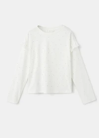 Rhinestone T-shirt
