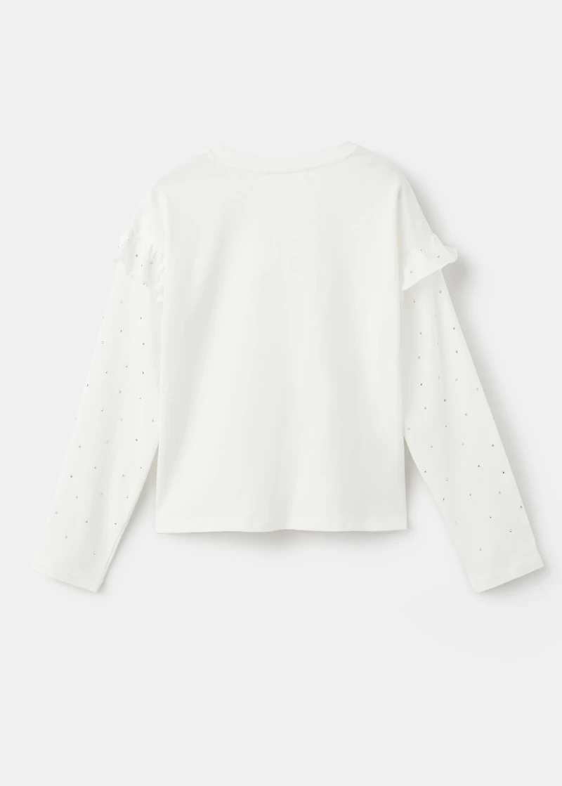 Rhinestone T-shirt