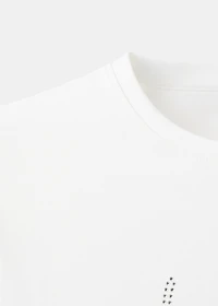 Rhinestone message t-shirt