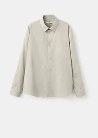 100% cotton relaxed-fit shirt