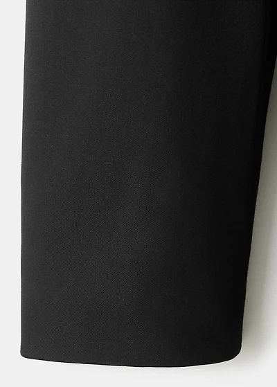 Straight-fit suit jacket