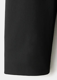 Straight-fit suit jacket