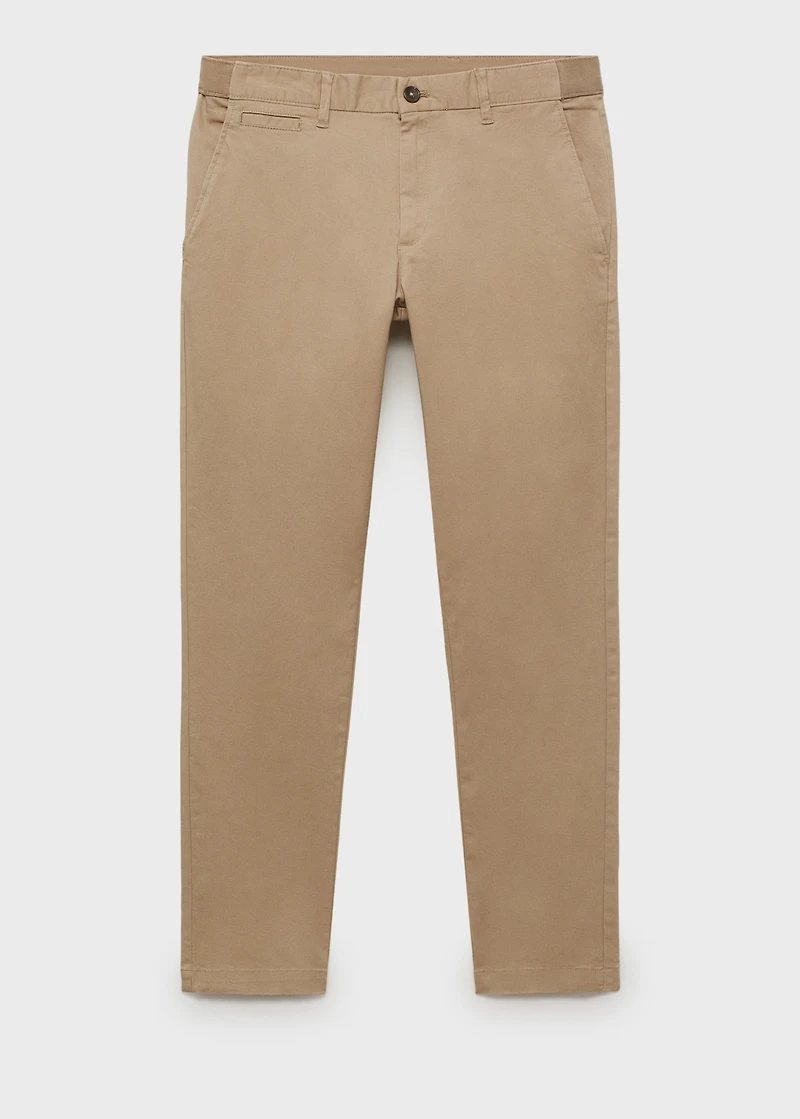 Prato cropped tapered chino pants