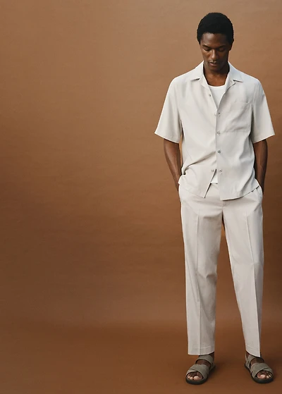 Lyocell cotton joggers