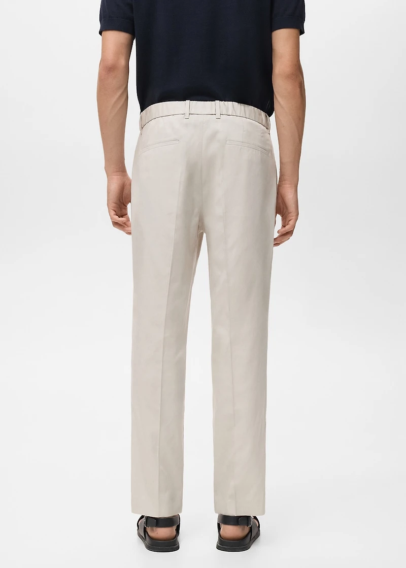 Lyocell cotton joggers