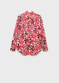 Printed cotton shirt