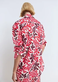 Printed cotton shirt