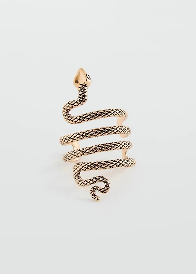 Snake-effect cuff