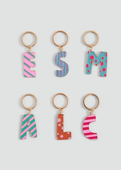 Key ring with initials
