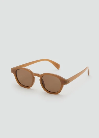 Resin frame sunglasses