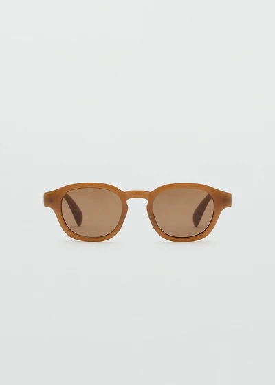 Resin frame sunglasses