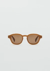 Resin frame sunglasses