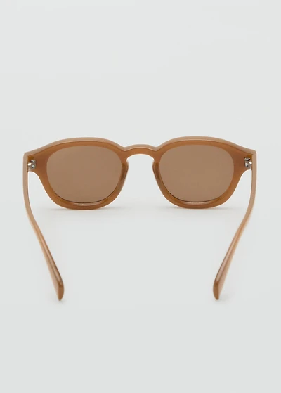 Resin frame sunglasses