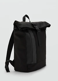 Backpack with flap pocket