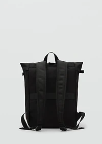 Backpack with flap pocket
