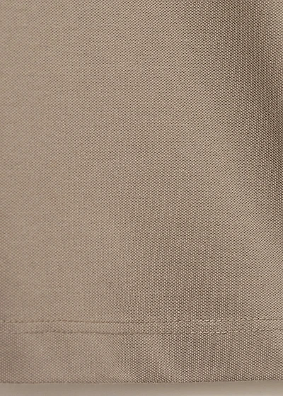 Cotton piqué polo shirt