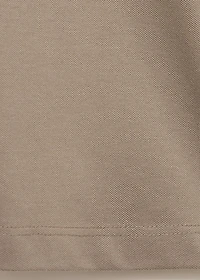 Cotton piqué polo shirt