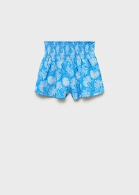 Floral-print shorts