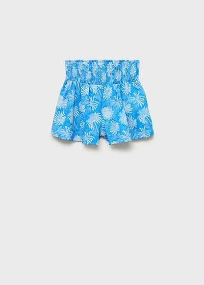 Floral-print shorts