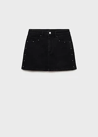 Studded mini-skirt