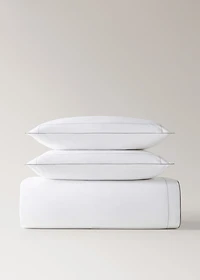 200-thread count percale cotton duvet cover for 135/140 cm bed
