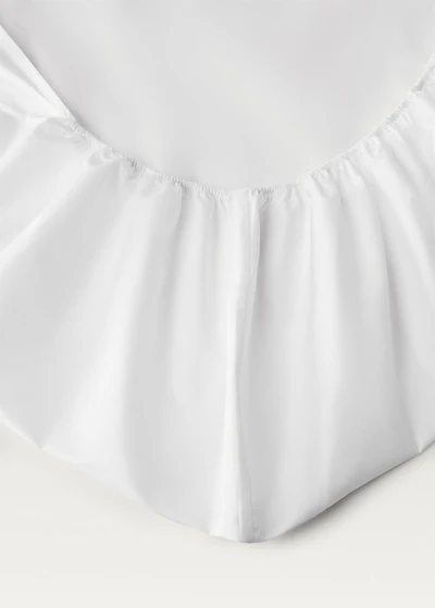 500-thread cotton percale fitted sheet for cm bed