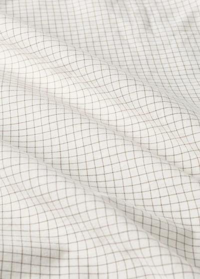 Cotton yarn-dyed fitted sheet for children's 90 cm bed