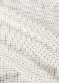 Cotton yarn-dyed fitted sheet for children's 90 cm bed