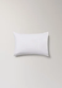 Children's cotton cushion cover with embroidered details 20x30 cm
