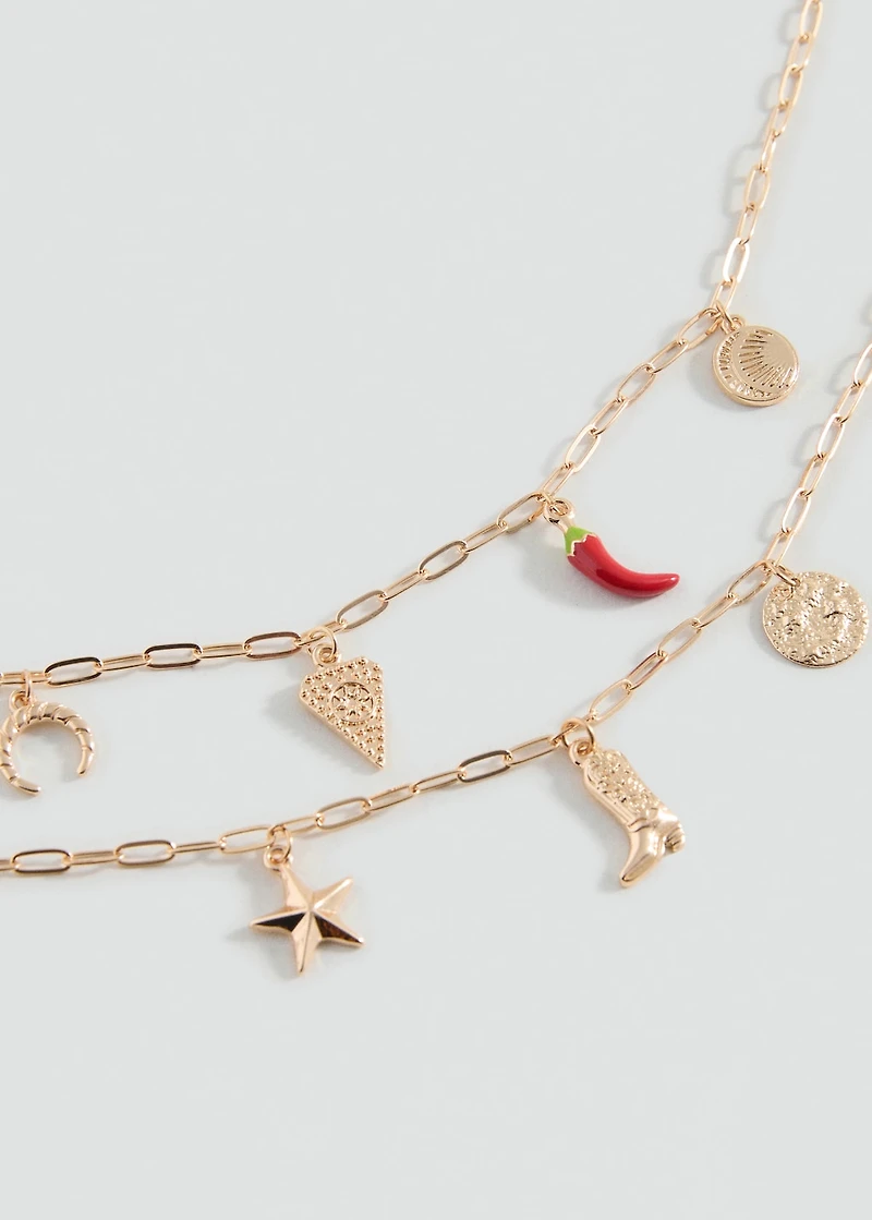 Combined necklace pack