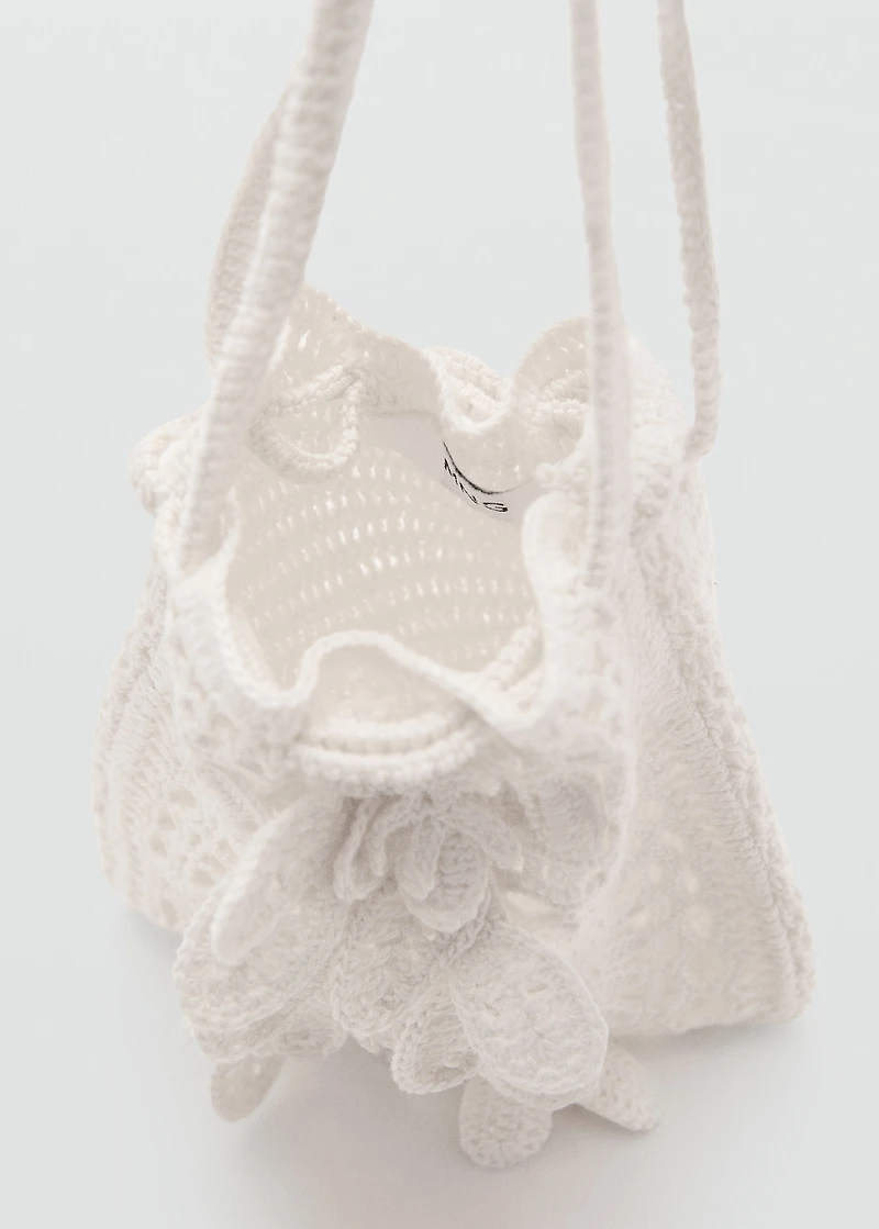 Crochet handbag