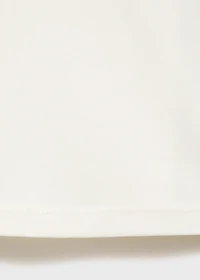 Floral-embroidered cotton t-shirt