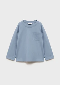 Pocket cotton T-shirt