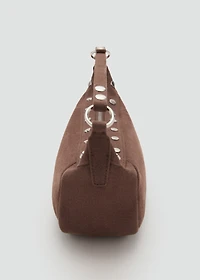 Studded shoulder bag