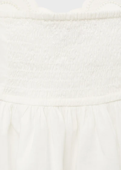 Embroidered flower top