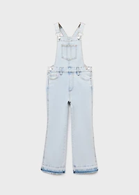 Denim cotton dungarees