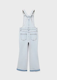 Denim cotton dungarees
