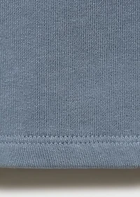 Polo-neck sweatshirt