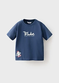 Dog printed T-shirt