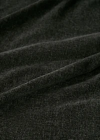 Chenille blanket with fringes