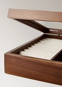 Large wooden jewelry box