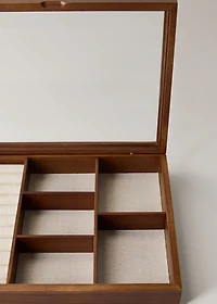 Large wooden jewelry box