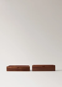 Large wooden jewelry box