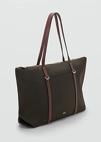 Shopper bag with double handle