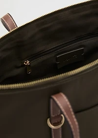 Shopper bag with double handle