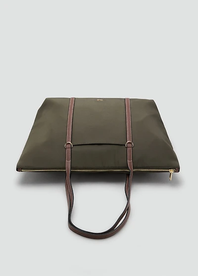 Shopper bag with double handle