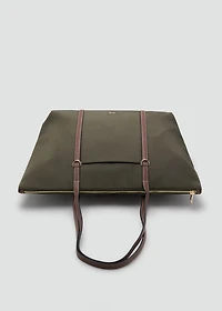 Shopper bag with double handle