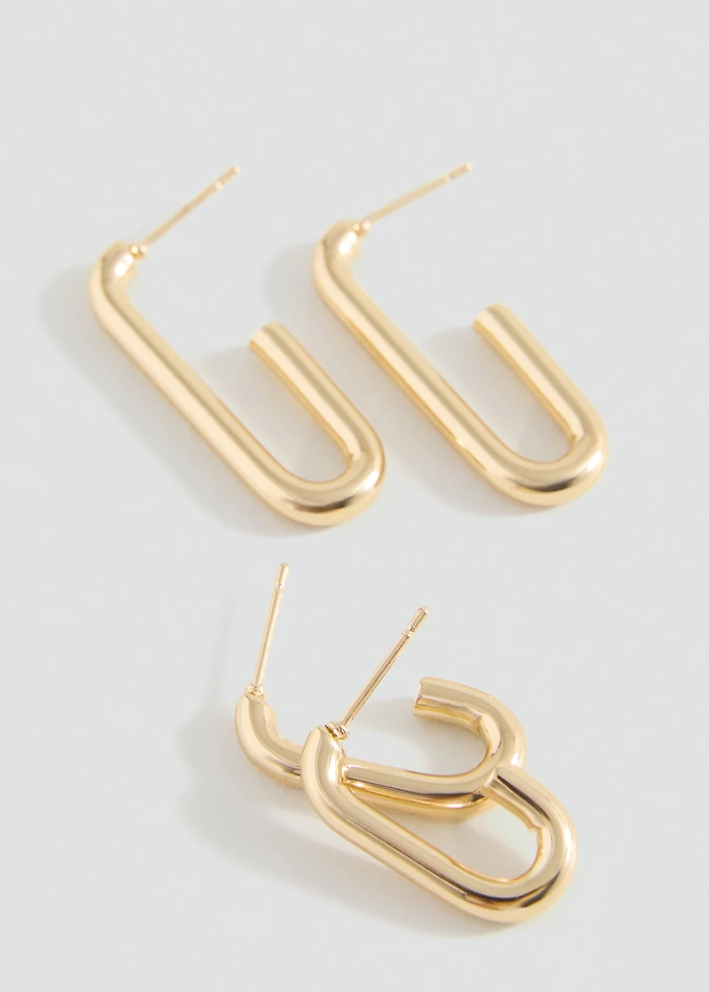 2-pack of earrings