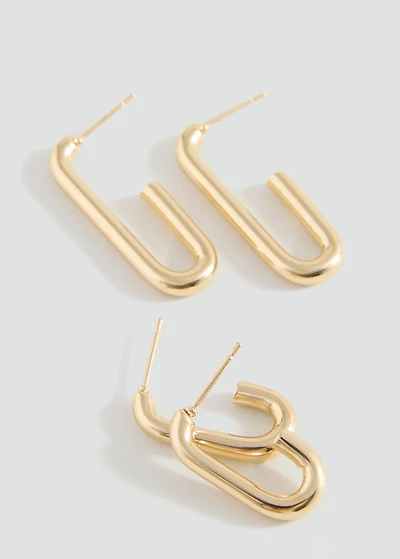 2-pack of earrings