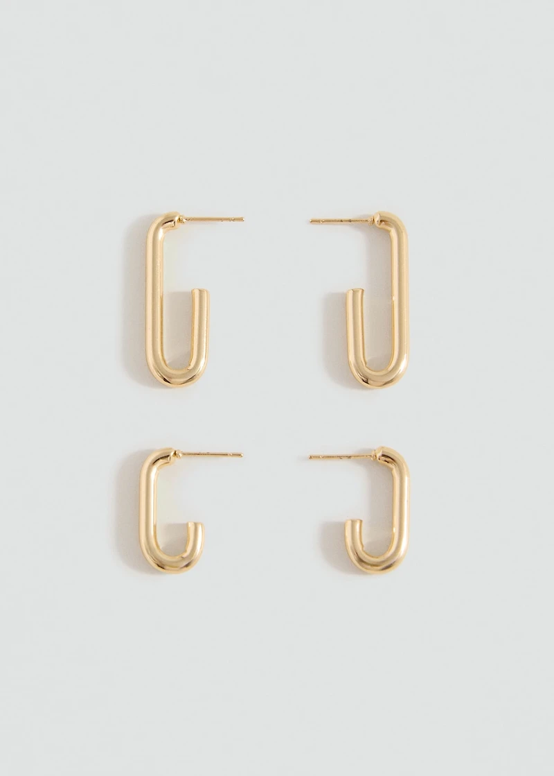2-pack of earrings